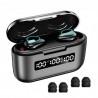G40 TWS - Auscultadores Bluetooth - som 9D - fones de ouvido à prova d'água com microfone