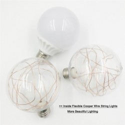 E27 - 220V 110V - RGB - LED decorative bulbE27