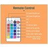 12W - E27 - RGB - Lâmpada LED com alto-falante Bluetooth - controle remoto