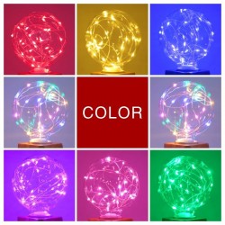LED - RGB - E27 - 110V 220V - Lâmpada Edison - projeto de fios decorativos