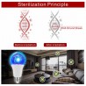 E27 - 5W - 7W - 10W - lâmpada ultravioleta - LED - lâmpada germicida - esterilizador - desinfecção - eliminator de mite
