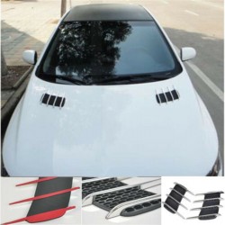 Gill de tubarão 3D - ventilação de fluxo de ar lateral - autocolante de carro - 2 peças