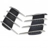 3D shark gill - side air flow vent - car sticker - 2 piecesStickers