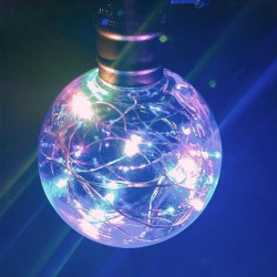 E27 1.7W - Lâmpada LED RGB - dimmable - decoração de Natal