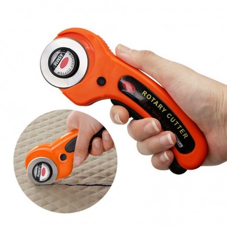45mm - ferramenta de corte de couro / tecido rotativo - lâmina circular