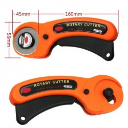 45mm - rotary leather / fabric cutting tool - circular bladeDo It Yourself (DIY)