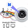 E27 - RGB LED bulb with wireless Bluetooth speaker - remote control - 110V-220V 6WE27