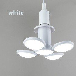 40W E27 - 220V 110V - RGB - LED - bulbo dobrável - lâmpada de futebol UFO
