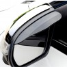 Espelho traseiro do carro - espelho lateral - visor de chuva - autocolante - 2 peças