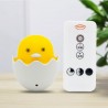 Pato amarelo - luz noturna LED - plugue de parede da UE - sensor de controle - dimmable - controlador remoto
