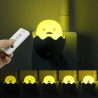 Pato amarelo - luz noturna LED - plugue de parede da UE - sensor de controle - dimmable - controlador remoto