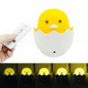 Pato amarelo - luz noturna LED - plugue de parede da UE - sensor de controle - dimmable - controlador remoto