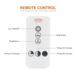 Pato amarelo - luz noturna LED - plugue de parede da UE - sensor de controle - dimmable - controlador remoto