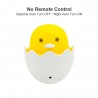Pato amarelo - luz noturna LED - plugue de parede da UE - sensor de controle - dimmable - controlador remoto