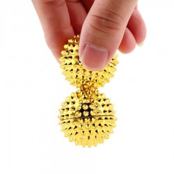 Acupressure treatment - hands stimulation needles - magnetic massage balls - 2 piecesMassage