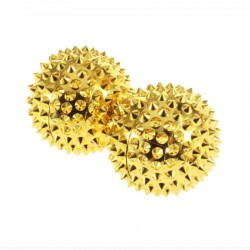 Acupressure treatment - hands stimulation needles - magnetic massage balls - 2 piecesMassage