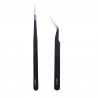 Anti-static tweezers - stainless steel - electronics repair tool - 2 piecesRepair