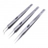 Stainless steel precision tweezers - pointed & curved - phone repair toolTweezers