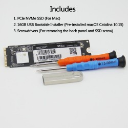 256GB - 512GB - 1TB - SSD memory for Macbook Air A1465 A1466 Macbook Pro Retina A1502 A1398 iMac A1419 A1418Upgrade & repair