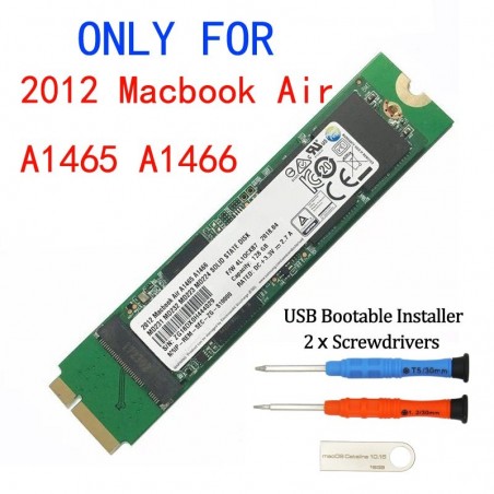 128GB - 256GB - 512GB - 1TB - SSD para Macbook Air A1465 A1466 Md231 Md232 Md223 Md224 - unidade de estado sólido