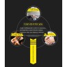 Mini - Bluetooth ear-hook - handsfree - leather earphone with microphone - noise cancellingEar- & Headphones