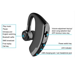 V9 Bluetooth earphone- hands free headset - earbudEar- & Headphones