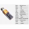 Acrylic crystal LED bulb - RGB - E27 - E14 - AC85 - 265VE14