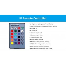 5W - RGB - E27 - GU10 - E14 - MR16 - Lâmpada LED - controlador remoto - dimmer