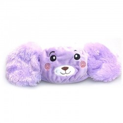 2 em 1 - orelha muffs / máscara facial para crianças - pelúcia urso