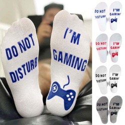 Não perturbar Eu sou Gaming / 2021 Será Melhor - meias engraçadas - unisex