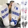 Não perturbar Eu sou Gaming / 2021 Será Melhor - meias engraçadas - unisex