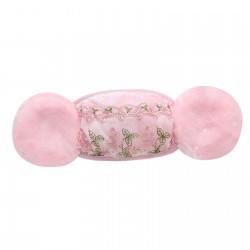 2 em 1 - máscara facial / earmuffs - impressão de renda floral