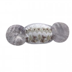 2 em 1 - máscara facial / earmuffs - impressão de renda floral