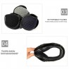 Windproof - foldable - leather earmuffsWinter Sport