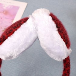 Leopard print plush earmuffsHats & Caps