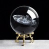 Solar figurines - 3D planets model - crystal ball - desk decorationDecoration