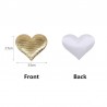 Satin hearts petals - confetti - weddings / tables / beds / Valentine's decoration - 100 pieces - 35mmValentine's day