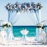 5m / 10m - decorative tulle - wedding chairs cover - roll fabricWedding