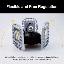 LED bulb - foldable lamp - high power - E27 - 110V - 220V - 40W - 60W - 80WE27