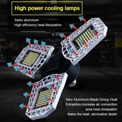 LED bulb - foldable lamp - high power - E27 - 110V - 220V - 40W - 60W - 80WE27