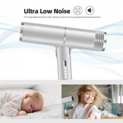 Professional hair dryer- ionic - grey - 220VHair