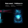 Secador de cabelo profissional- iônico - cinza - 220V