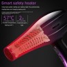 Secador de cabelo profissional - iônico - secagem rápida - 6 velocidades