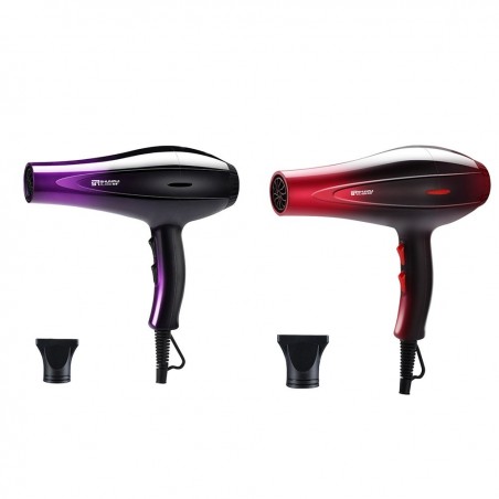 Secador de cabelo profissional - iônico - secagem rápida - 6 velocidades