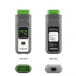 VXDIAG VCX SE OBD2 scanner - diagnóstico do carro de BMW - ICOM A2 A3 Next ECU programação - ferramenta diagnóstica