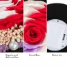 Preservado rosa eterna - caixa de vidro com luz - Dia dos Namorados / presente de casamento