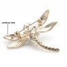 Cristal libélula - broche