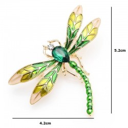 Cristal libélula - broche