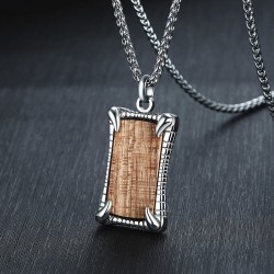 pingente Rosewood - colar - chaveiro - pulseira