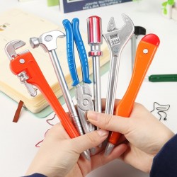 Tools shaped pen - hammer - utility knife - 6 piecesPens & Pencils